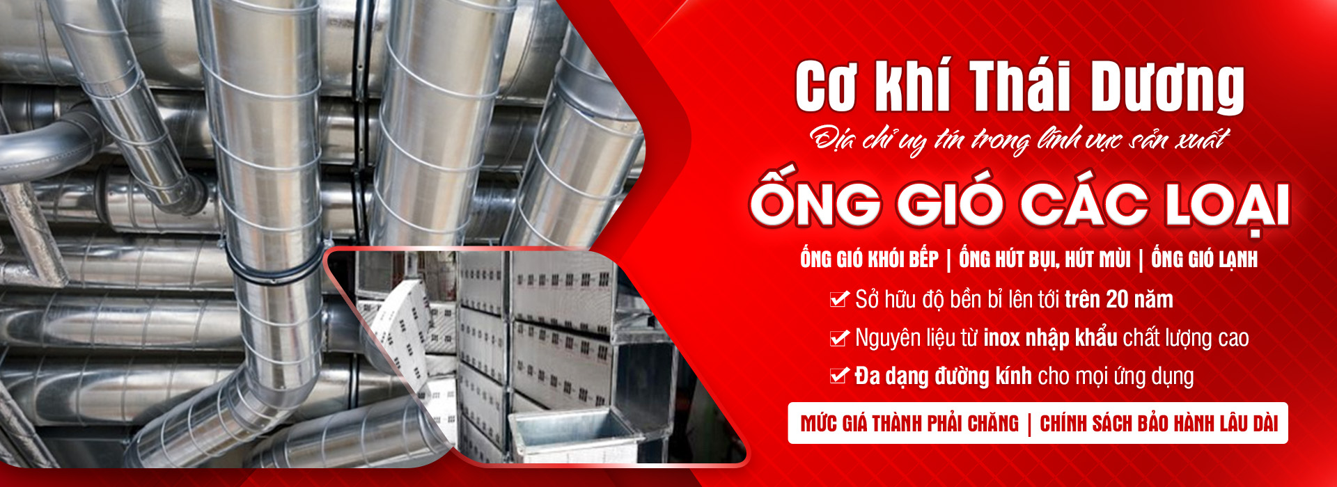 Công Ty TNHH Sản Xuất Ống Gió Thái Dương